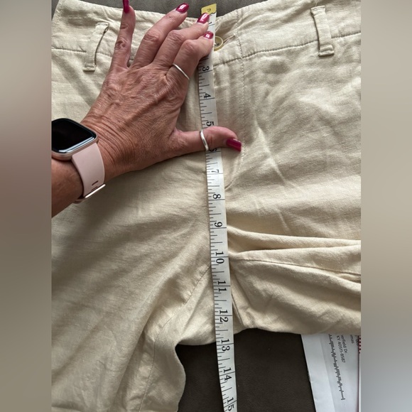 Banana Republic linen khaki pants - Picture 3 of 5